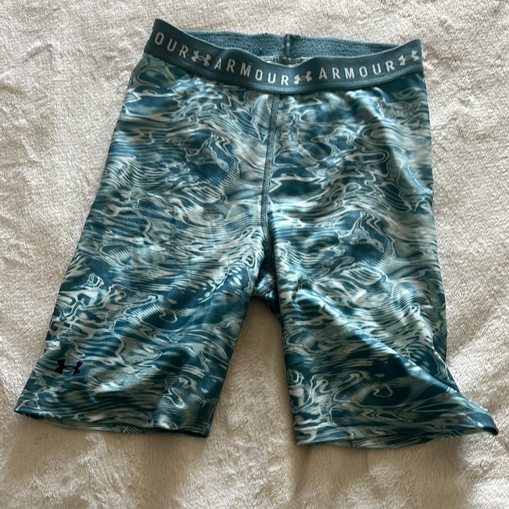 Under Armour Blue Patterned Shorts